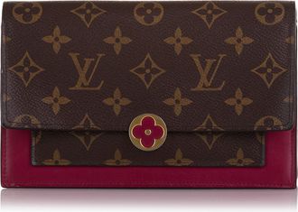 Louis Vuitton Pre-owned Womens Sarah Monogram Wallet - Brown Textile - One Size