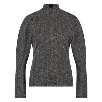 Ibana Tracila Grijze Top - Dames - Longsleeves - Grijs - 2XL - Katoen - Tops