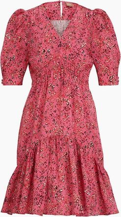 HUGO BOSS Womens Dizziano V-Neck Short Sleeve Mini Dress - Grey - Size: 18 xxxl