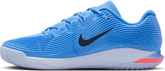Nike Mens Vapor 12 Clay Court Tennis Shoes in Blue | HQ6026-403