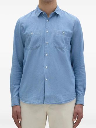 Aspesi Camicia con tasca - Blu