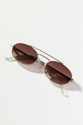 I-SEA Slim Mixed Metal Sunglasses