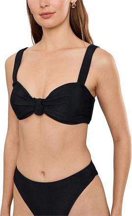 Beach Riot Sophia Top Womens Swimwear Black 1 : LG, Polyester/Spandex