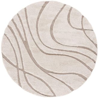 Safavieh Alfombra crema/beige 152 x 152 cm