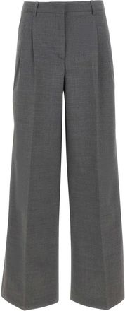 The Garment Broeken, Dames, Grijs, XS, Wol, Grand Pants