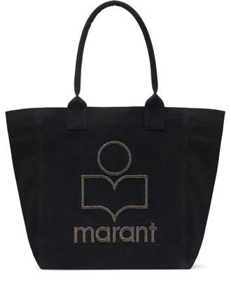 Isabel Marant small Yenky tote bag - women - Cotton - OS - Black