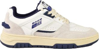 Msgm Sneakers - Heren - Sneakers - Wit - 43 EU - Leer - Schoenen