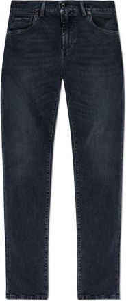 Dolce & Gabbana Slim Jeans - Heren - Slim Fit Jeans - Grijs - XL - Katoen - Jeans