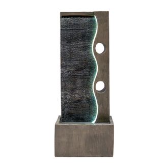 MonsterShop Electric Water Feature - Harmony Falls in Grey