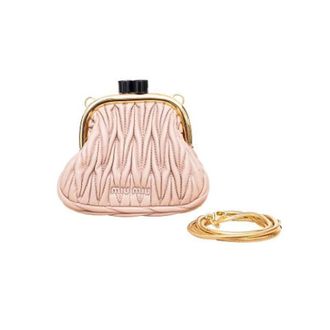 Miu Miu Pre-owned Clutches, female, Pink, Size: ONE SIZE Pre-owned Leather clutches