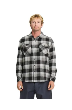 Quiksilver Dover Flannel in Black at Nordstrom, Size Xx-Large