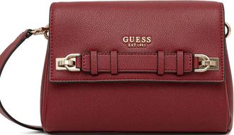 Guess Co Gregoria buckle shoulder bag - Red