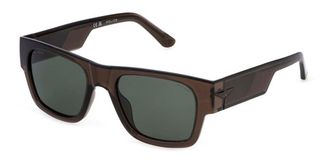 Police SPLP23 OCEAN MAXI 1 M82P Mens Sunglasses Brown Size 54