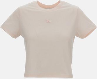 Maison Kitsun&eacute; Light Pink Baby Fox Tee-shirt