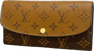 Louis Vuitton Brown Long Wallet (Bi-Fold) (Pre-Owned)
