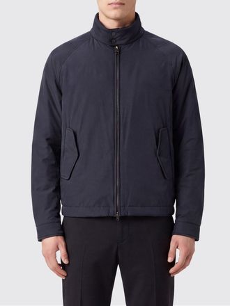 Herno Giacca a vento in nylon con collo alto e chiusura con zip a doppio cursore