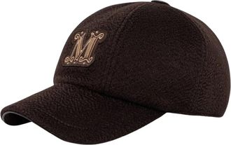 Max Mara Caps - Dames - Petten - Bruin - 56 CM - Accessoires