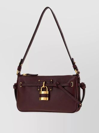 Chlo&eacute; paddington mini leather clutch bag