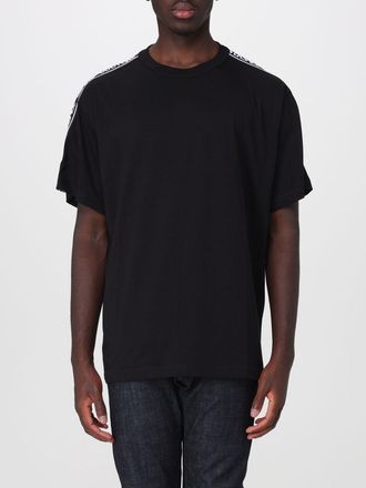 Versace Jeans Couture T-shirt in cotone con logo jacquard