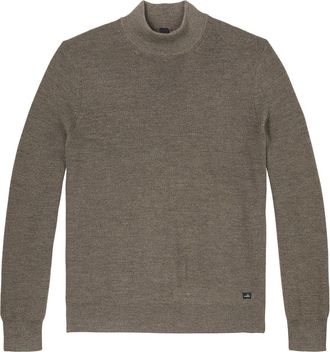 Wahts Mens Knitwear Taupe Melange / XXL