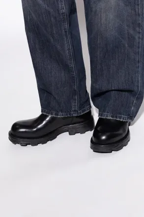 Diesel Ankle Boots D-HAMMER, Mens, Black