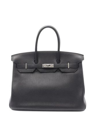 Hermès Borsa tote Birkin 35 - Nero