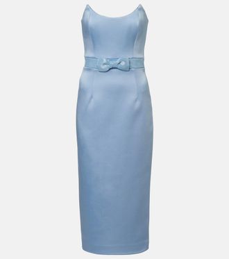 Rebecca Vallance Abito bustier Kai in raso