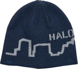 Halo Logo Beanie M&uuml;tze - Unisex | blau