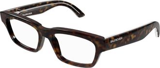 Balenciaga Stijlvolle Bril Bb 0344O Zwart - unisex - Brillen - Bruin - 53 MM - Accessoires