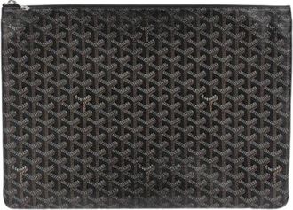 Goyard Pre-owned Clutches, female, Black, Size: ONE SIZE Pre-owned Sena GM Clutch