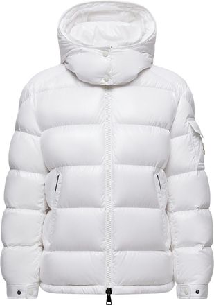 Moncler Moncler Maire Hooded Short Down Jacket, Women, White, Size: 00