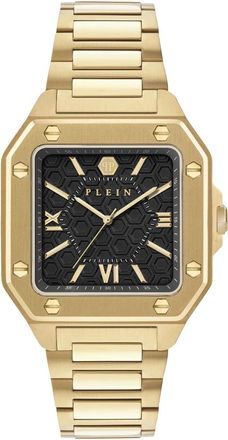 Philipp Plein Edge Watch - Heren - Horloges - Geel - ONE Size - Accessoires