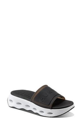 Hunter Geneva Slide Sandal in Black at Nordstrom Rack, Size 8
