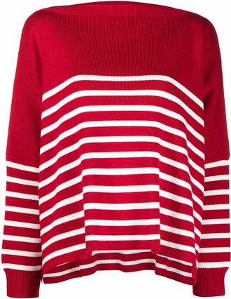 Valentino Garavani Horizontal-Stripe Jumper