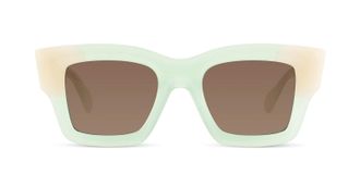 Jacquemus Les Lunettes Baci - Light Green Sunglasses