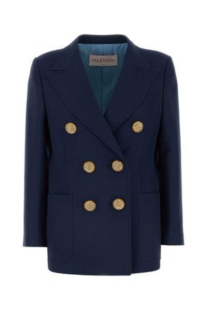 Valentino Navy blue wool blazer