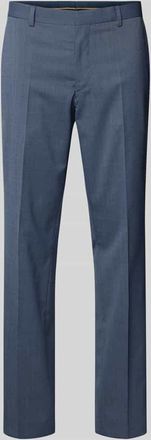 HUGO BOSS Regular Fit Anzughose mit Schurwoll-Anteil Modell LEON in Bleu, Gr&ouml;&szlig;e 102