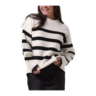 Notre-V Nv-Dune Sweater - Dames - Ronde hals truien - Wit - L - Truien & Vesten