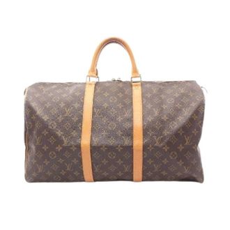 Louis Vuitton Pre-owned Weekend Bags, unisex, Brown, Size: ONE SIZE Pre-owned Keepall Boston Bag Monogram Coated Canvas