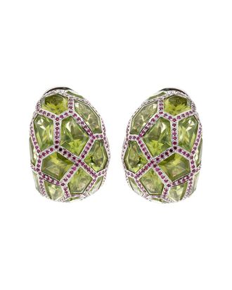 De Grisogono De Grisogono 18K 20.00 ct. tw. Gemstone Hoops (Authentic Pre-Loved)