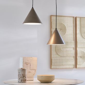 AM.PM Conische hanglamp diam 30 cm, Moke