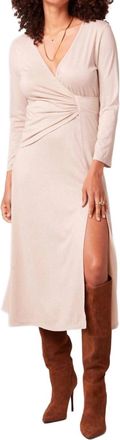Band Of The Free Andromeda Maxi Dress In Champange