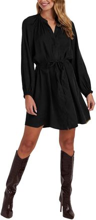 Bella Dahl Belted Raglan Mini Dress