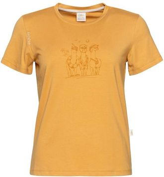 Chillaz Iseo Alpaca Gang T-Shirt f&uuml;r Damen | orange