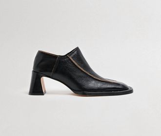Miista Womens Autumn Heeled Mules In Black