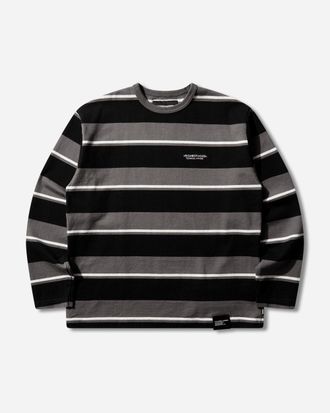 Neighborhood Men s Border Longsleeve T-Shirt Grey