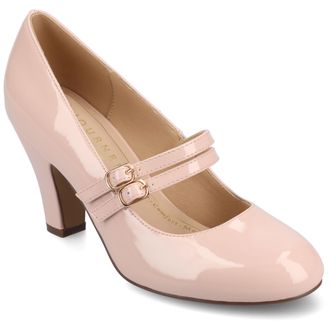 Journee Collection Womens Wide Width Windy Pumps