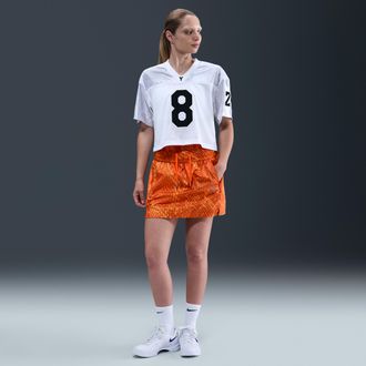 Nike Womens Kobe Woven Skirt in Orange | IB2720-819