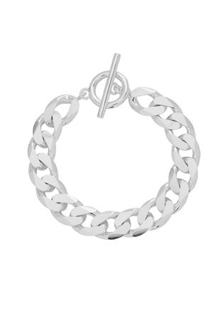 All_Blues Moto Sterling Silver Chain Bracelet
