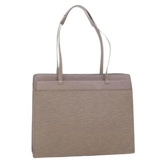 Louis Vuitton Pre-owned Shoulder Bags, female, Gray, Size: ONE SIZE Pre-owned Epi Tote Bag